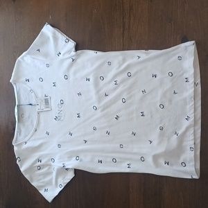 NWT Mango 100% Cotton Shirt